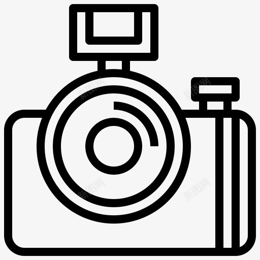 相机野营数码图标svg_新图网 https://ixintu.com 接口 摄影 数码 旅行 照相相机 相机 野营
