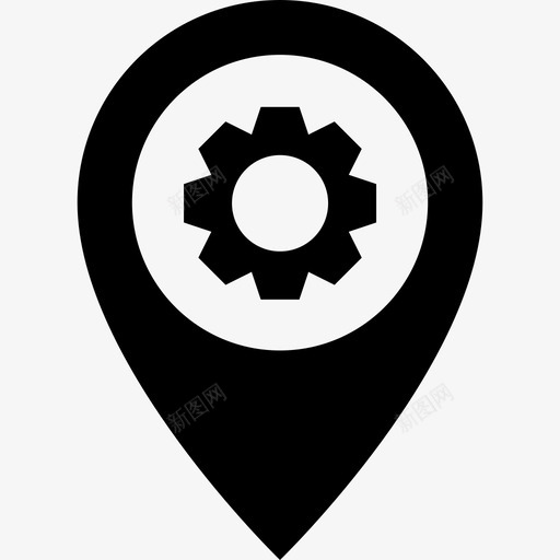 地图图钉工作地址目的地图标svg_新图网 https://ixintu.com 作业 图钉和标志 地图图钉 地图图钉工作 地址 目的地