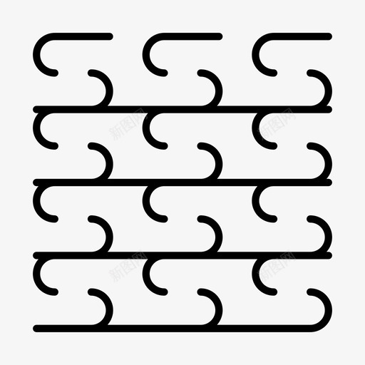 曲线纹理s形瓷砖图标svg_新图网 https://ixintu.com s形 曲线纹理 瓷砖
