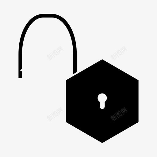 开锁钥匙保险箱图标svg_新图网 https://ixintu.com 保险箱 安全锁 开锁 钥匙