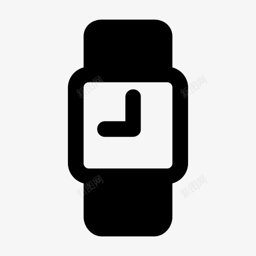 手表时间腕表图标svg_新图网 https://ixintu.com 手表 时间 腕表