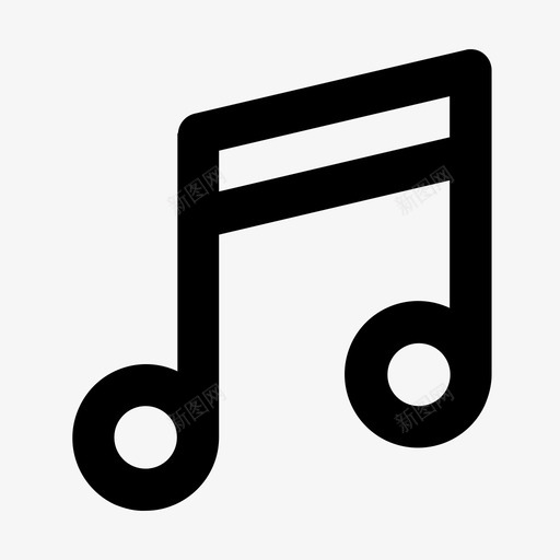 注意音乐音乐播放列表图标svg_新图网 https://ixintu.com 注意 用户界面 音乐 音乐播放列表