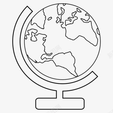 地球星球全世界图标图标