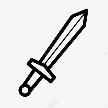剑中级剑匕首图标图标
