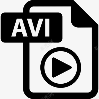AVI文件接口扩展用户界面图标图标