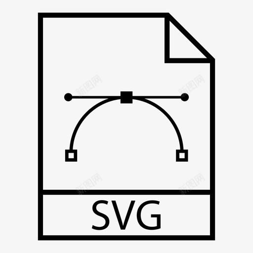 文件类型图像图标svg_新图网 https://ixintu.com svg 可缩放矢量图形 图像 文件类型 文档格式