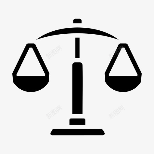 规模正义法律图标svg_新图网 https://ixintu.com 教育 正义 法律 规模