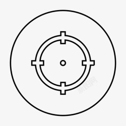 捕捉目标目标靶心捕捉图标高清图片