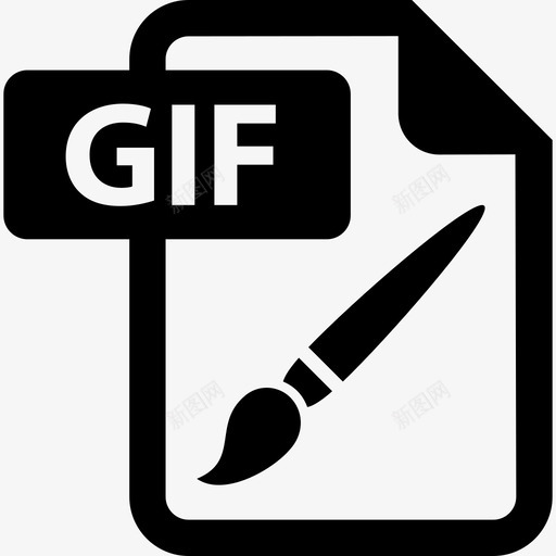 GIF文件接口扩展用户界面图标svg_新图网 https://ixintu.com GIF文件 扩展用户界面 接口