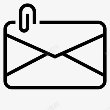 电子邮件附件邮件附件发送电子邮件图标图标