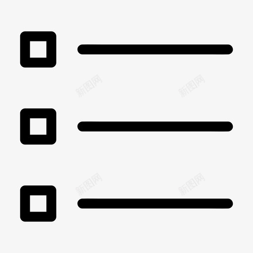 项目符号列表项目符号布局图标svg_新图网 https://ixintu.com 列表视图 布局 菜单 项目符号 项目符号列表