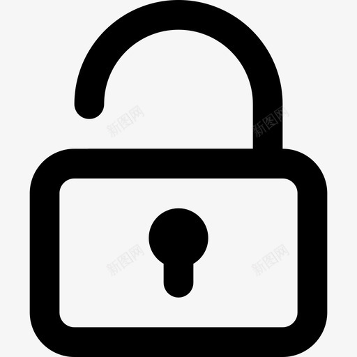 解锁应用程序界面图标svg_新图网 https://ixintu.com 应用程序 用户界面 界面 解锁