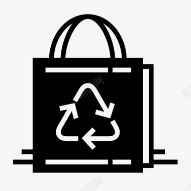 回收袋清洁内务标志符号图标图标
