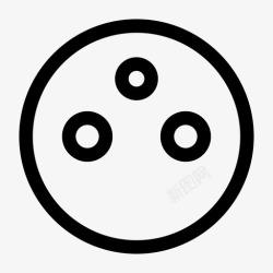 插座v插头220v比利时图标高清图片