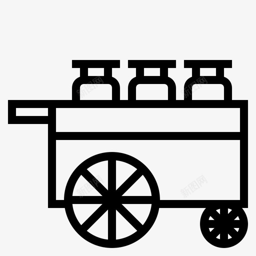 小企业微型企业步行商业图标svg_新图网 https://ixintu.com 小企业 小商业机会 微型企业 步行商业