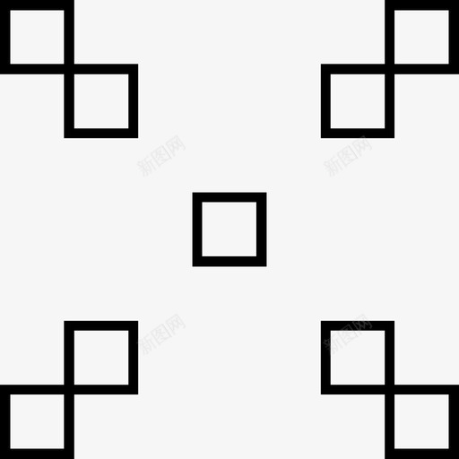 长方体形状几何体图标svg_新图网 https://ixintu.com 几何体 对象 形状 边 长方体 面