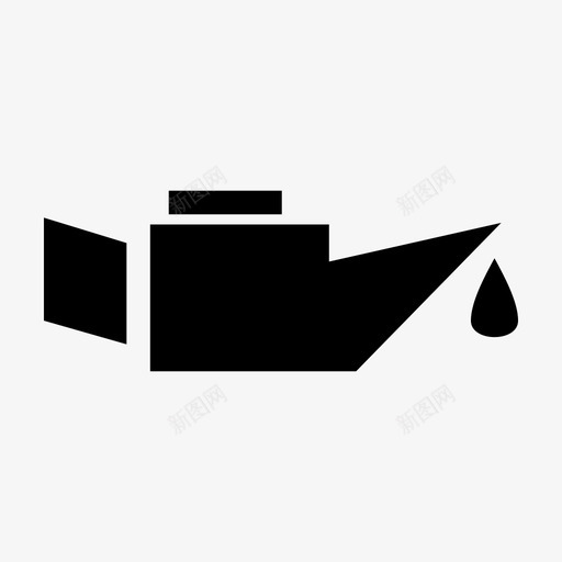 机油爆发塑料容器图标svg_新图网 https://ixintu.com 塑料容器 机油 潮水 爆发