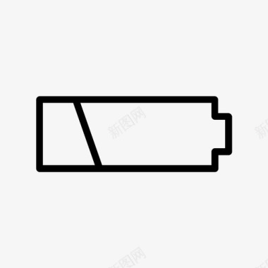 电池电池充电电池电量不足图标图标