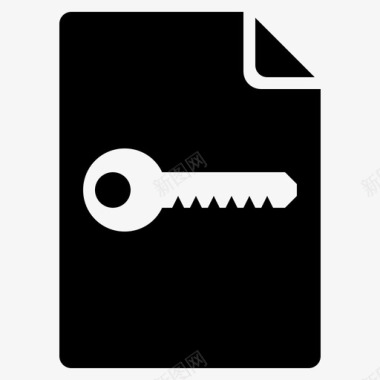 关键字加密文件关键字文件图标图标