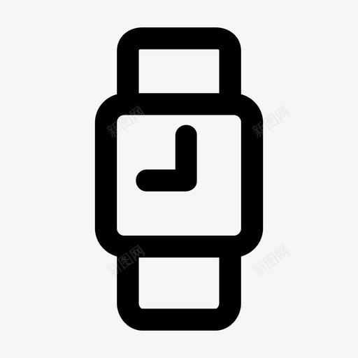 手表时间腕表图标svg_新图网 https://ixintu.com 手表 时间 腕表