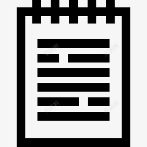 notepadsvg_新图网 https://ixintu.com notepad