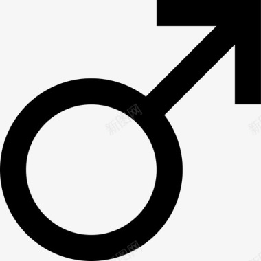 性别-男图标