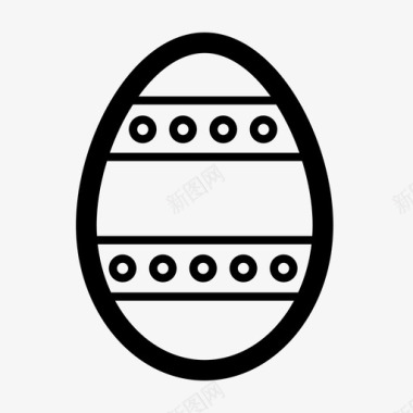 复活节蛋小鸡鸡蛋图标图标