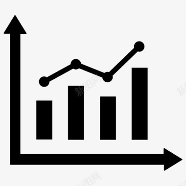 条形图图表报表图标图标