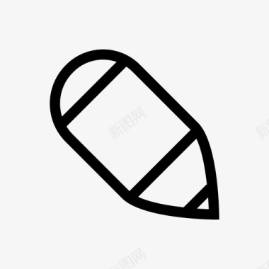 教育绘画铅笔图标图标