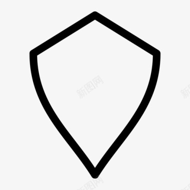 徽章防御安全图标图标