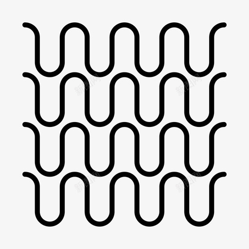 曲线纹理lintile图标svg_新图网 https://ixintu.com lin tile 曲线纹理