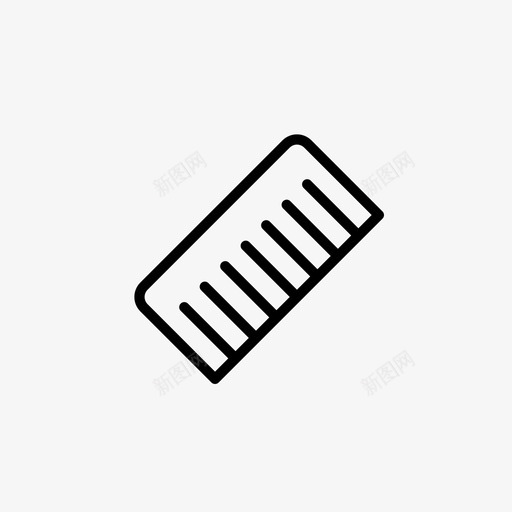 刷子清洁剂梳子图标svg_新图网 https://ixintu.com 刷子 工具 梳子 清洁剂