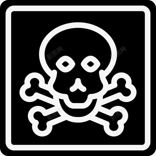 有毒区域健康安全图标svg_新图网 https://ixintu.com 健康 健康和安全牢固 安全 有毒区域 标志