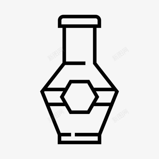 瓶子饮料容器图标svg_新图网 https://ixintu.com 包装 容器 瓶子 饮料