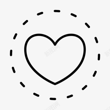心轨道爱情人图标图标