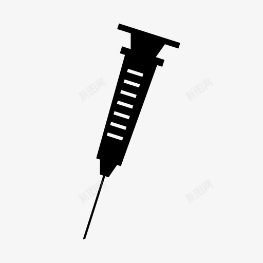 注射器血液医生图标svg_新图网 https://ixintu.com 医生 医院 注射器 药品 血液