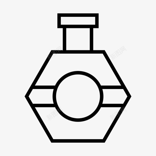 瓶酒饮料图标svg_新图网 https://ixintu.com 包装 容器 瓶 酒 饮料