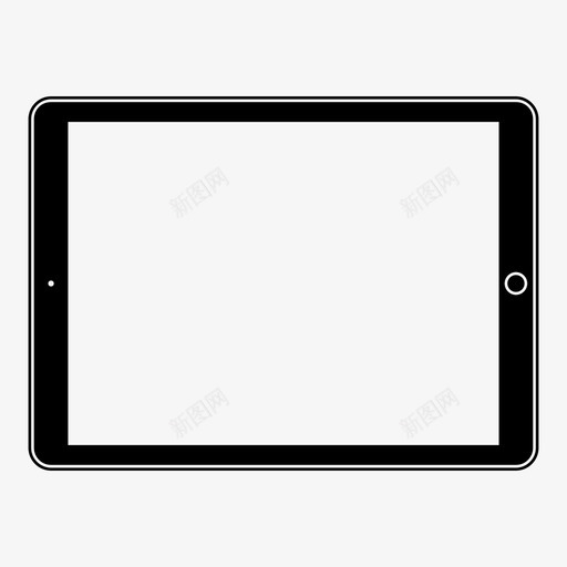 ipadpro设备移动设备图标svg_新图网 https://ixintu.com ipadpro 平板电脑 移动设备 苹果ipad 触摸屏 设备