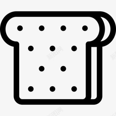 面包片食物图标图标