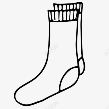 袜子男式配件男式服装图标图标