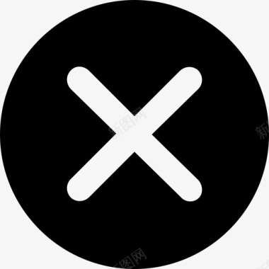 icon_cross cancel图标