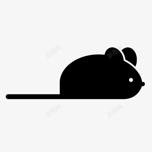 老鼠动物豚鼠图标svg_新图网 https://ixintu.com 动物 啮齿动物 害虫 老鼠 豚鼠