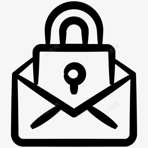 电子邮件保护inky安全卷3图标svg_新图网 https://ixintu.com inky安全卷3 电子邮件保护