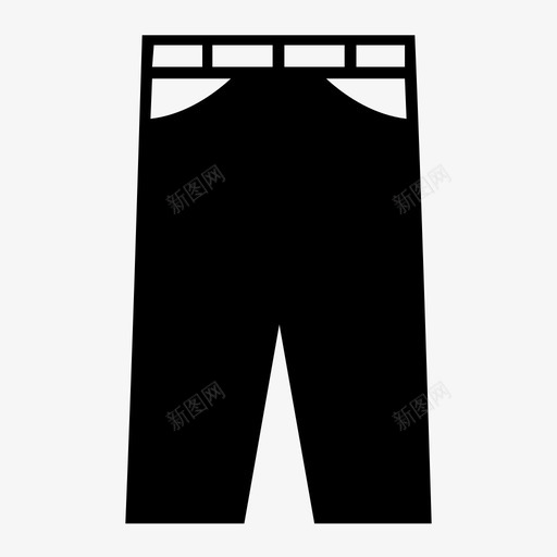 服装衣服裤子图标svg_新图网 https://ixintu.com 服装 衣服 裤子