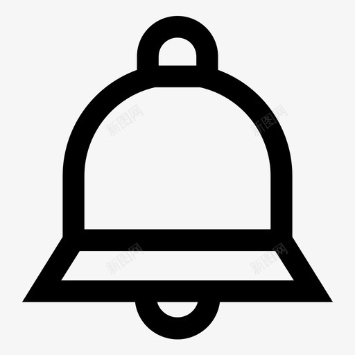 通知警报铃声图标svg_新图网 https://ixintu.com 工具和用具 警报 通知 铃声 音乐和多媒体
