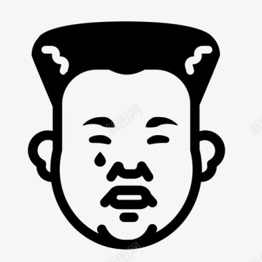 独裁者朝鲜眼泪图标图标