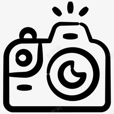 单反相机数码相机墨水通讯第8卷图标图标