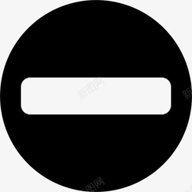 禁止进入标志道路交通图标图标