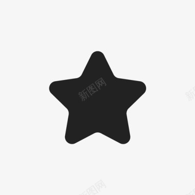 星星优秀最爱图标图标