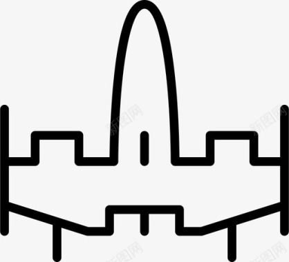 太空船战斗战斗机图标图标